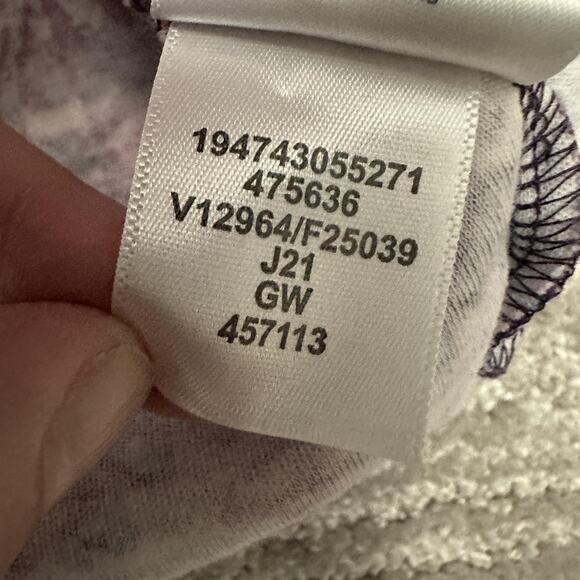 Lands End Shirt Womens Large Purple Fair Isle Polar Bear Moose Holidays Outdoors - Picture 11 of 14